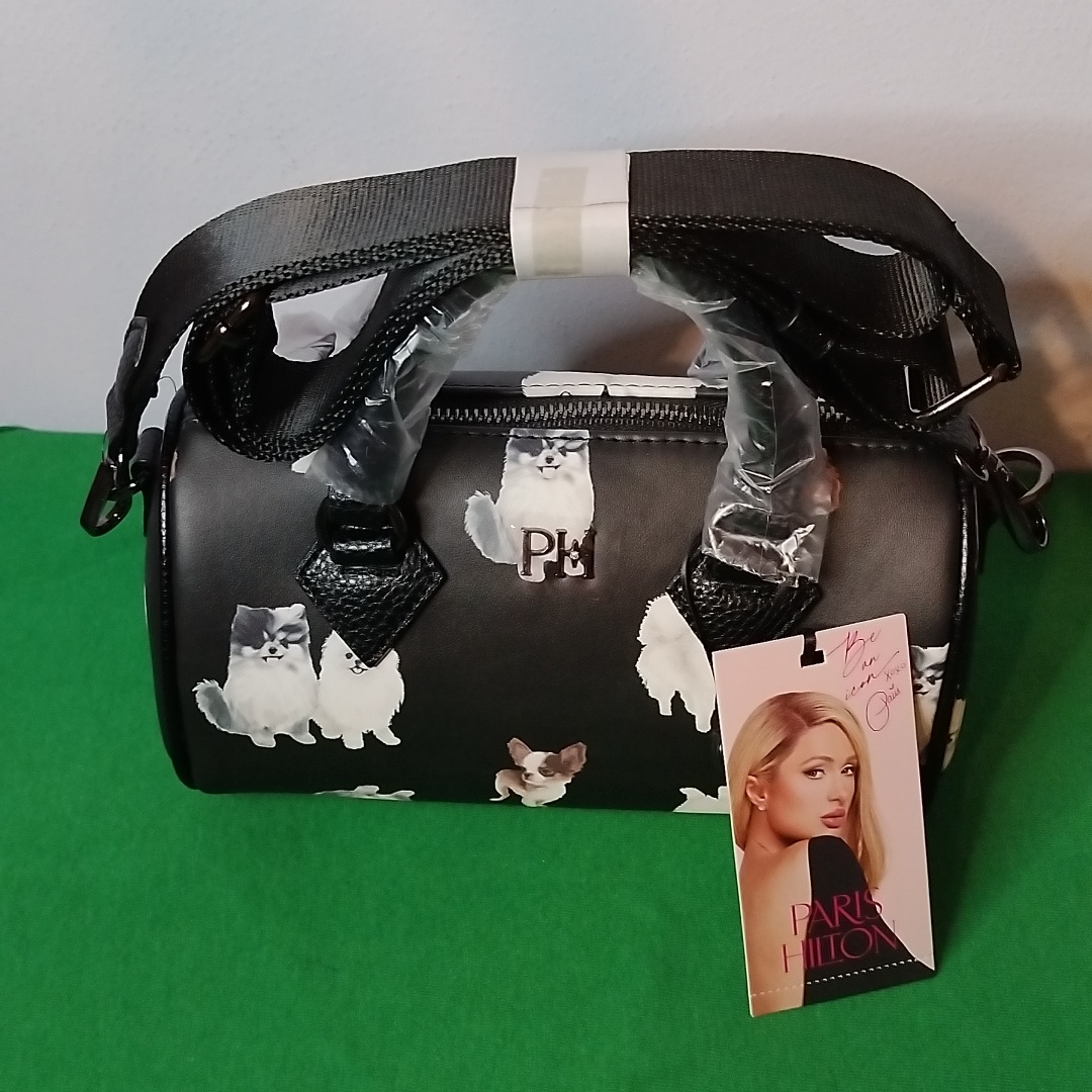 Paris Hilton Barrel Bag